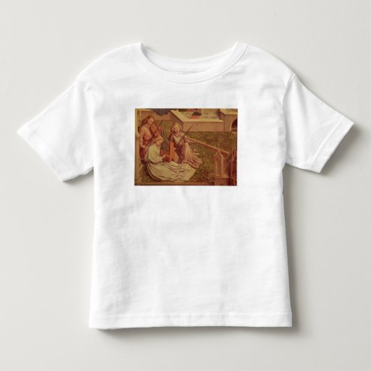 De fontein van Grace, detail van drie engel Kinder Shirts (Voorkant)