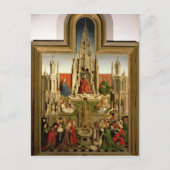 De fontein van het leven briefkaart (Voorkant)