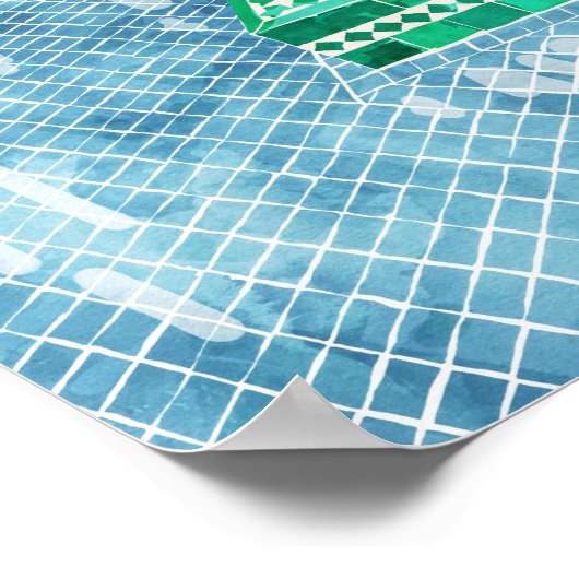 De fontein van het leven poster (Hoek)