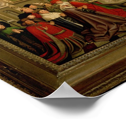 De fontein van het leven poster (Hoek)