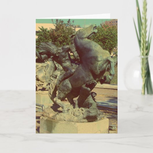 De Fontein van het Plein van de Stad van Kansas in Kaart (Voorkant)