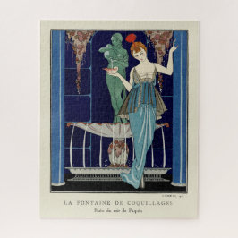 De fontein van Shell door George Barbier Legpuzzel