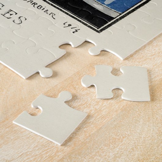 De fontein van Shell door George Barbier Legpuzzel (Zijkant)