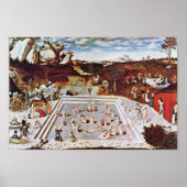 De fontein van Youth by Cranach D. Ä. Lucas (Best Poster (Voorkant)