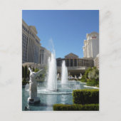 De Fonteinen van de Fontein van het Caesars Palace Briefkaart (Voorkant)