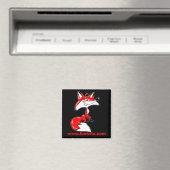 De Fooksie Mascotte magneet (Insitu (Vaatwasser))