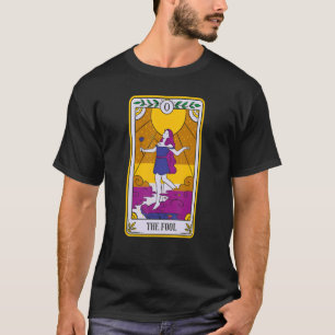 De Fool Tarot Card Halloween Costume 1 T-shirt