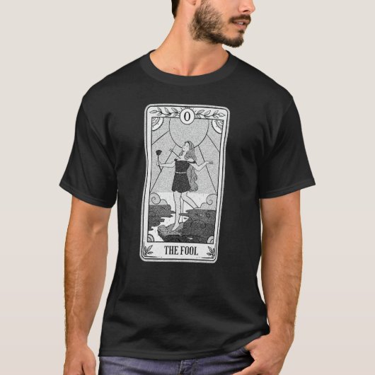 De Fool Tarot Card Halloween Costume T-shirt (Voorkant)