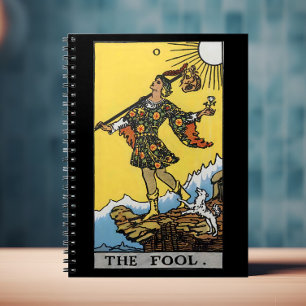 De Fool Tarot Card Notitieboek