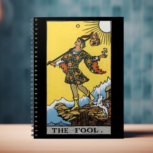 De Fool Tarot Card Notitieboek