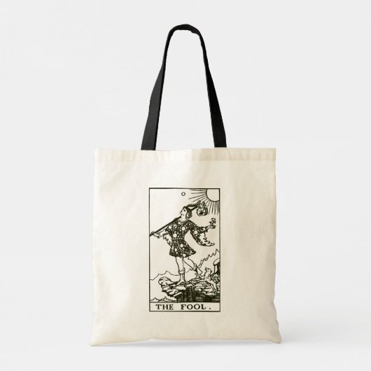 De Fool Tarot Card Tote Bag (Achterkant)