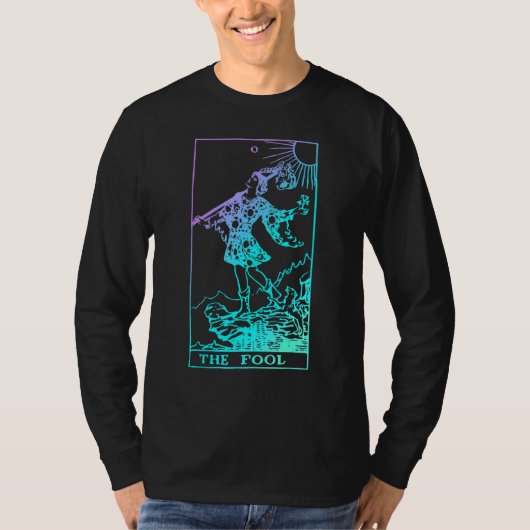 De Fool Tarot Kaart Rider Waite Witchy T-shirt (Voorkant)