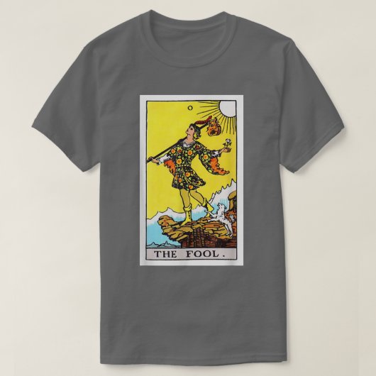 De Fool Tarot Oracle-Mode Card Deck Streetwea T-shirt (Design voorkant)