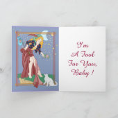 De Fool Tarot Valentijn Kaart (Binnen)