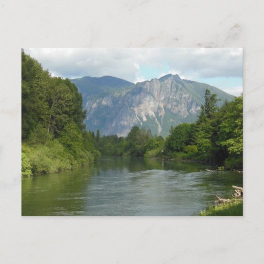 De Foot of Mt. Si Briefkaart (Voorkant)