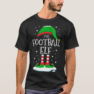 De Football Elf Kerstfamilie komt overeen met de k T-shirt