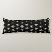 De football Gepersonaliseerde Naam van het Monogra Lichaamskussen (Voorkant)