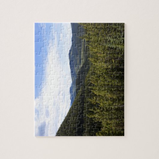 De foothills van Alberta Canada. Legpuzzel (Verticaal)
