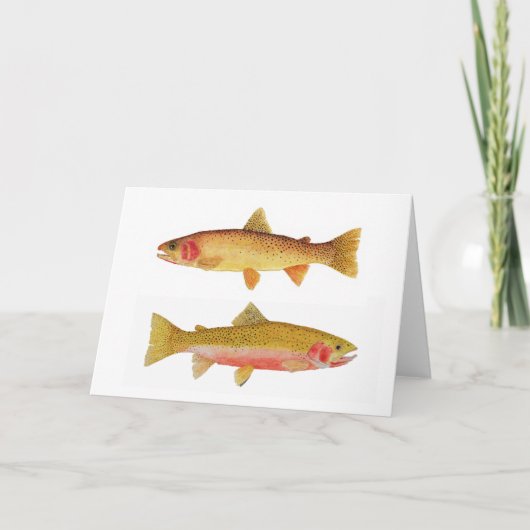 De Forel van Yellowstone & van de Moordenaar Kaart (Voorkant)