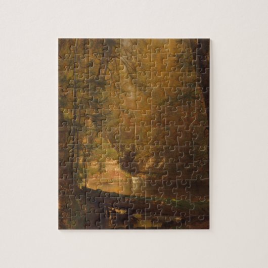 De Forel Vijver (1870) Kunstwerk - Legpuzzel (Verticaal)