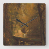 De Forel Vijver (1870) Kunstwerk - Wandklok (Voorkant)