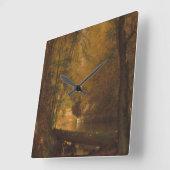 De Forel Vijver (1870) Kunstwerk - Wandklok (Hoek)