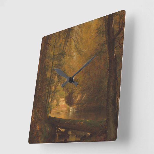 De Forel Vijver (1870) Kunstwerk - Wandklok (Hoek)