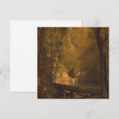 De forelenpool (1870) — een flatkaart (Voorkant / Achterkant)