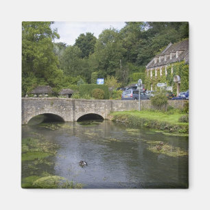 de forelstroom in het dorp Bibury, Magneet
