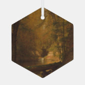 De forelvijver (1870) Kunstwerk - Ornament (Achterkant)