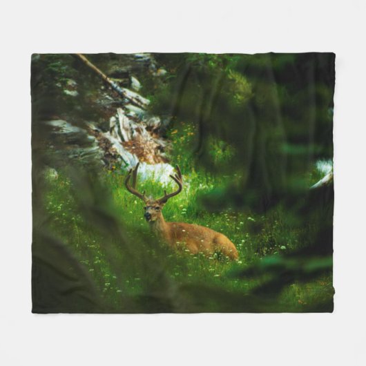 De Forest Prince Fleece Deken (Voorkant (Horizontaal))