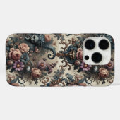 De Formele Vrienden - Gotische Bloemen Ontwerp Case-Mate iPhone Case (Achterkant (horizontaal))
