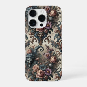 De Formele Vrienden - Gotische Bloemen Ontwerp iPhone 16 Pro Hoesje