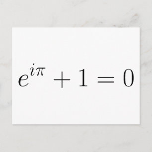 De formule Euler Briefkaart