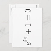 De formule Euler Briefkaart (Voorkant / Achterkant)