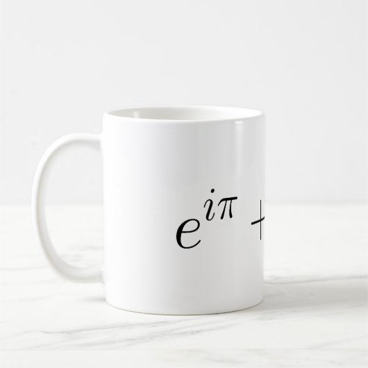 De formule Euler Koffiemok (Links)