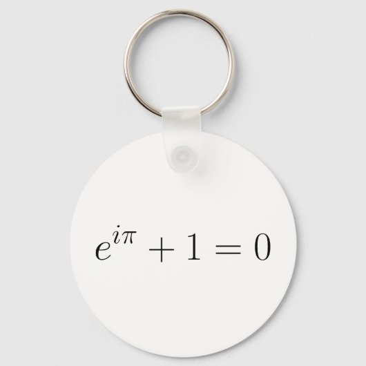 De formule Euler Sleutelhanger (Voorkant)