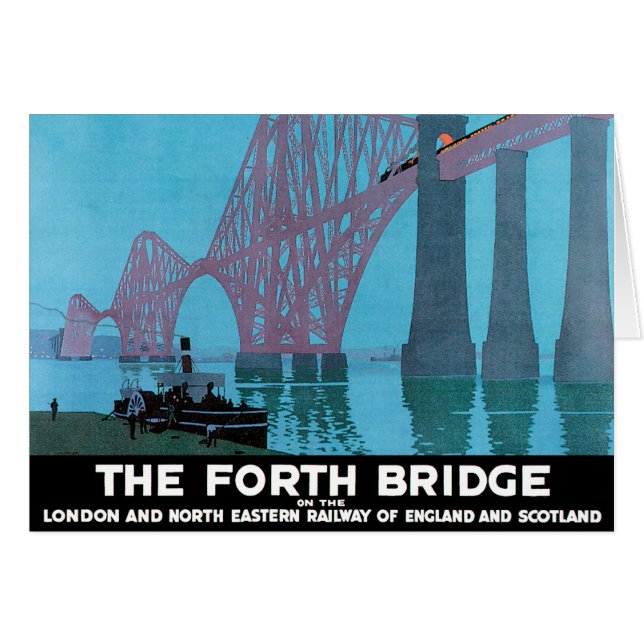 De Forth Bridge (Voorkant Horizontaal)