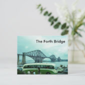 De Forth Bridge Briefkaart (Staand voorkant)