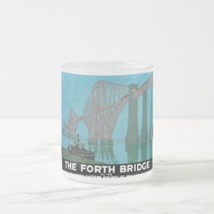 De Forth Bridge - Noordoostelijke spoorweg Matglas Koffiemok