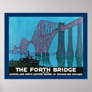 De Forth Bridge Poster