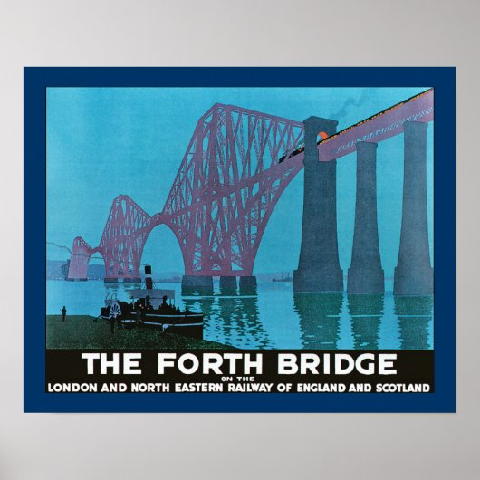 De Forth Bridge Poster (Voorkant)