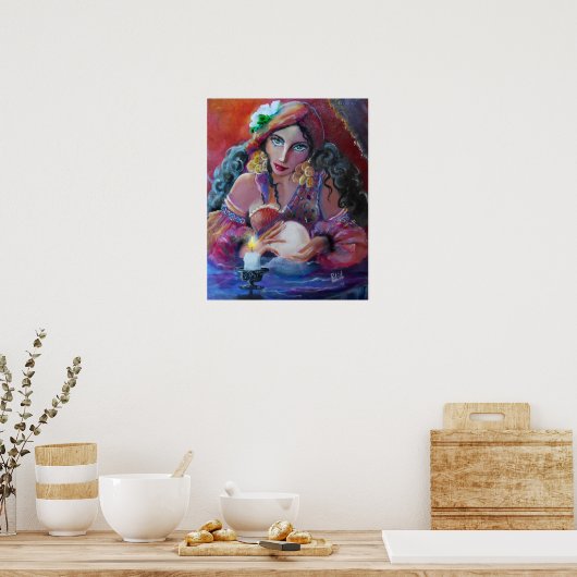 de Fortune Teller 2014 Poster (Keuken)