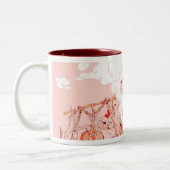 De Fortune Teller Tweekleurige Koffiemok (Links)