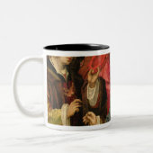 De Fortune Teller Tweekleurige Koffiemok (Links)