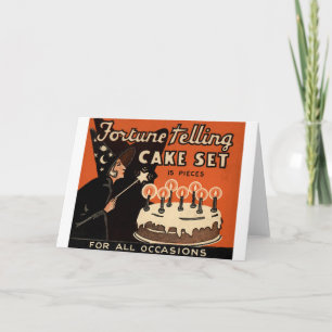 De "Fortune Telling Cake" Kaart