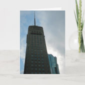 De Foshay Tower, Kaart van de felicitaties (Voorkant)