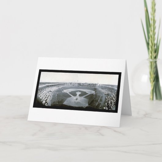 De Foto 1908 van het Honkbal van de Reuzen van Kaart (Voorkant)