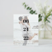 De foto bewaart de Datum (Staand voorkant)