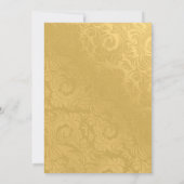 De Foto bewaart de Datum in het najaar Save The Date (Achterkant)